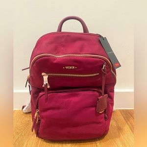Tumi Hilden Backpack in Berry